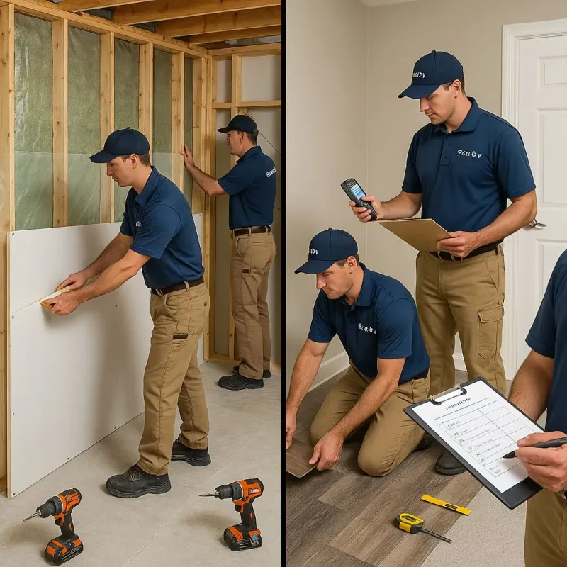 Repairs and Reconstruction process in Rochester, NH